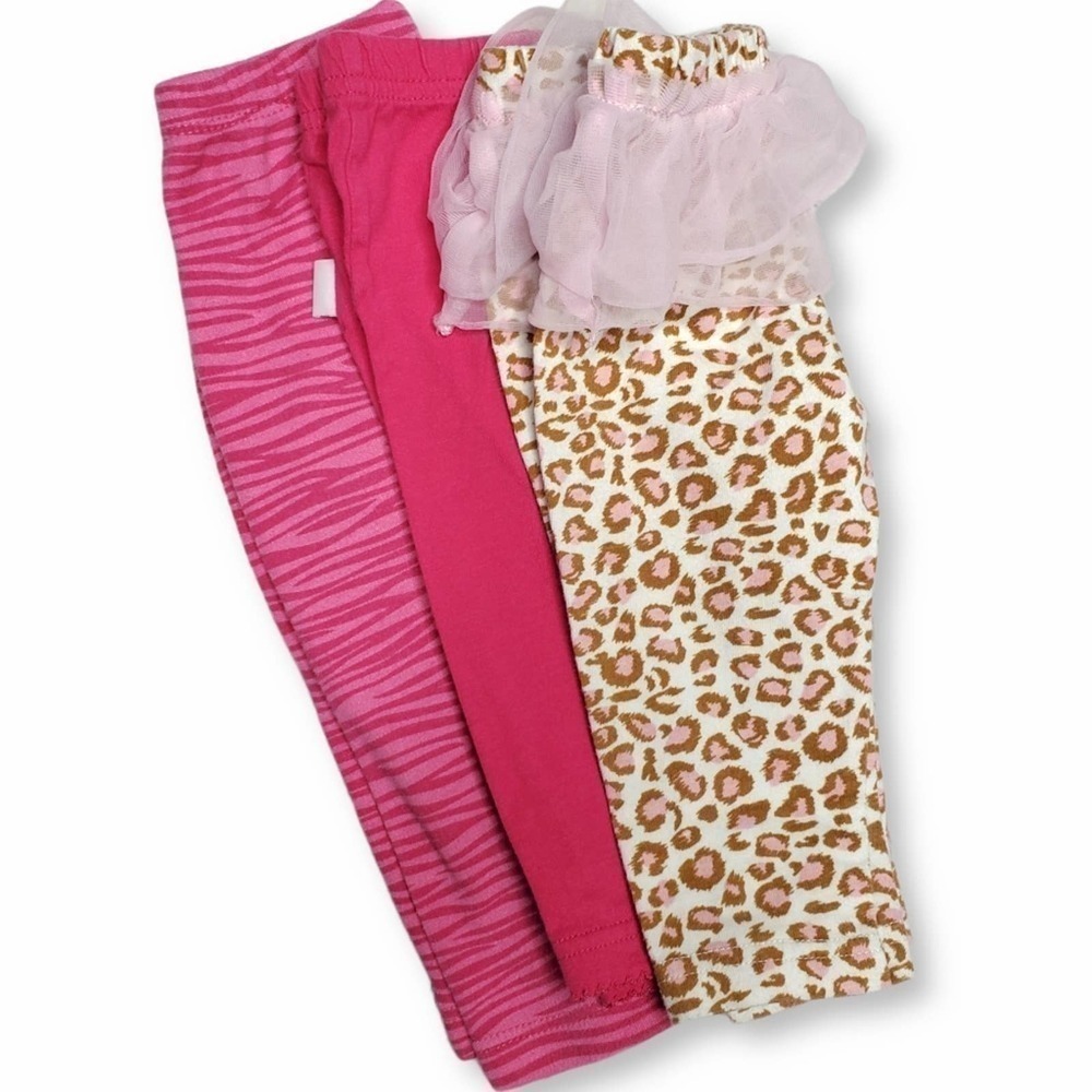 Swiggles Animal Print Pants Bundle 3-6 mo